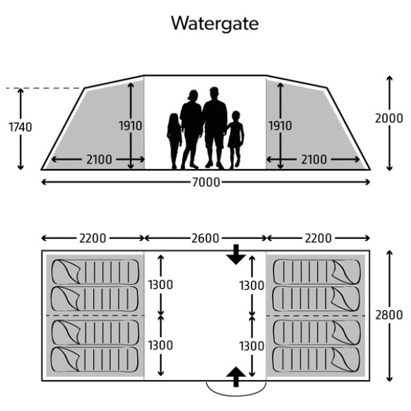 Kampa Watergate 8 - Image 3