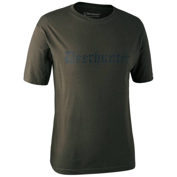 Deerhunteer Logo T-Shirt M  - Bark Green