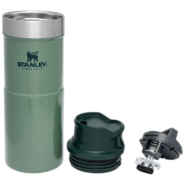 Stanley Trigger-Action Travel Mug .35L, Hammertone green - Image 3