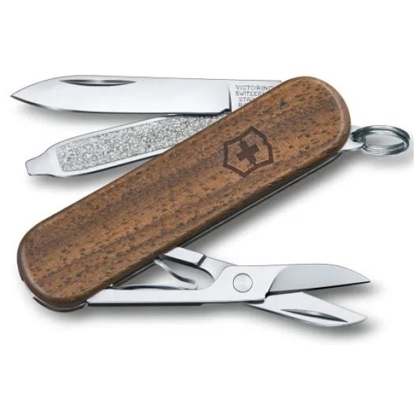 Victorinox Classic SD Wood, 58 walnut