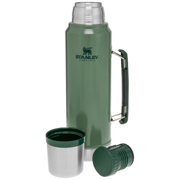 Stanley Legendary Classic Bottle 1.0L, Hammertone green