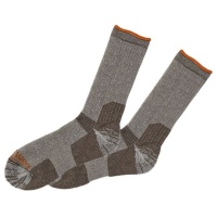 Gateway Ultra Calf Sokker - Dark Brown Melange