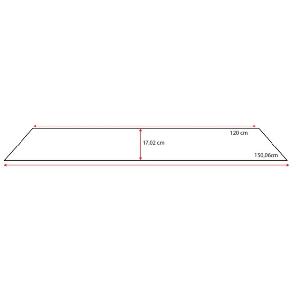 Hjulafdækning dobbelt Adria 17cm