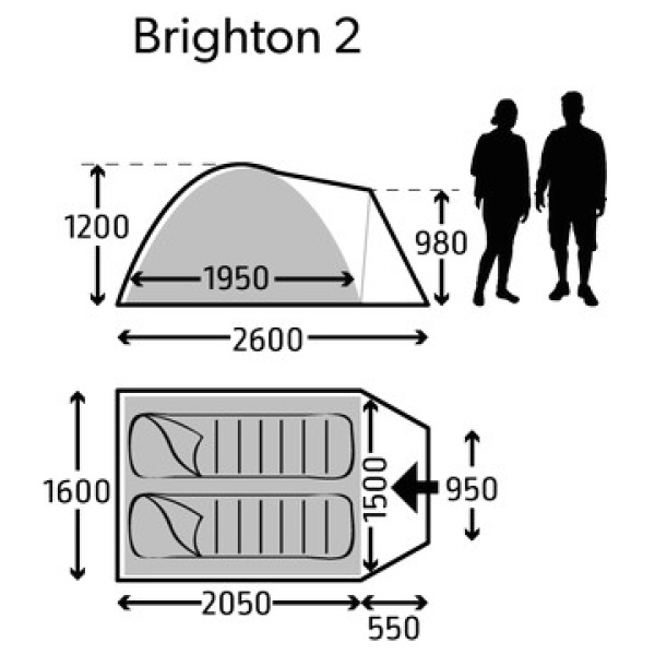 Kampa Brighton 2 - Image 2