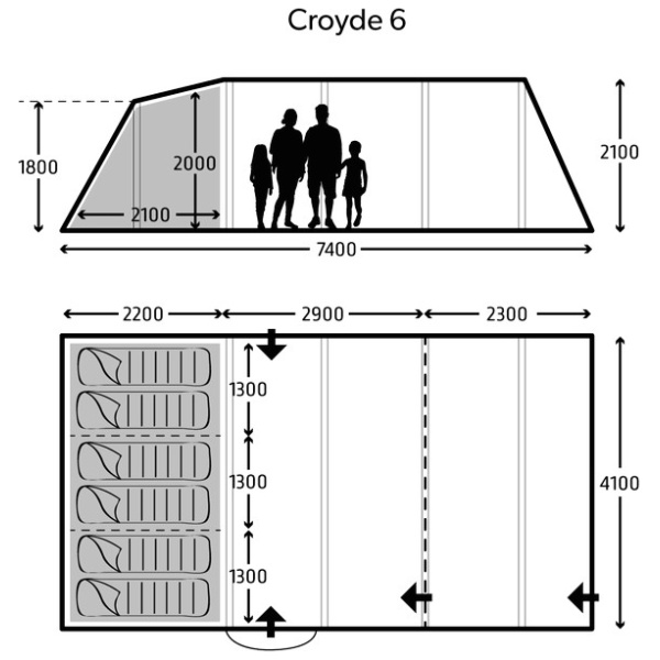 Kampa Croyde 6 - Image 2