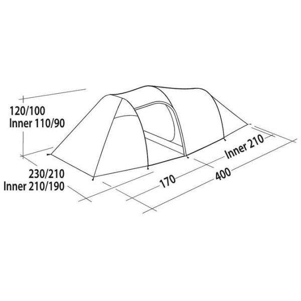 Easy Camp Magnetar 400 Rustic Green - Image 12