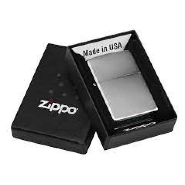 Zippo lighter - Satin Chrome - Image 3