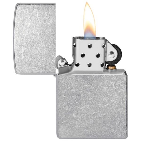 Zippo Lighter - Street Chrome - Image 2