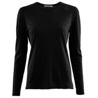 Aclima W Lightwool Crew Neck Jet Black undershirt