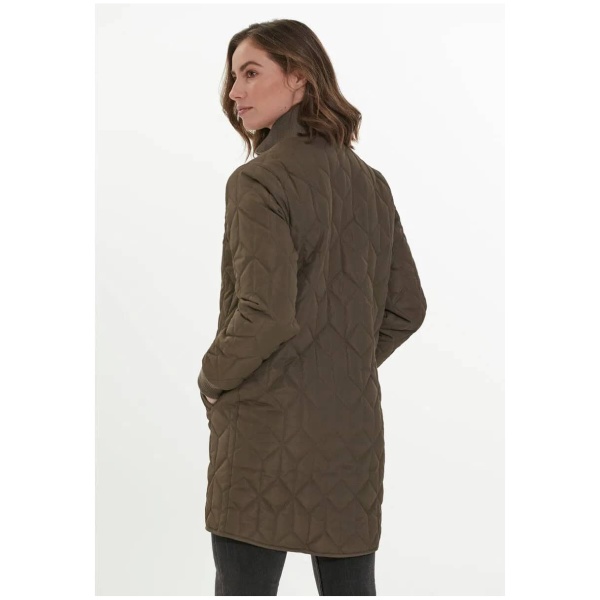 WR W Nokka Long Quilted Jacket Major - Image 4