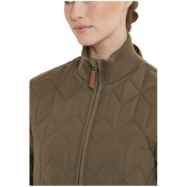 WR W Nokka Long Quilted Jacket Tarmac - Image 4