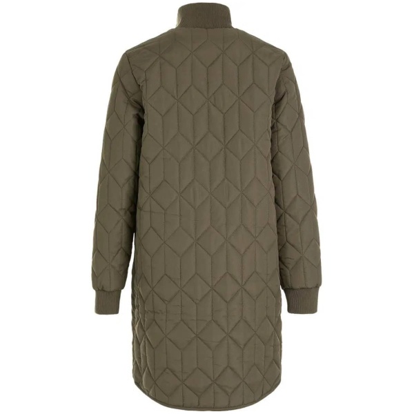 WR W Nokka Long Quilted Jacket Tarmac - Image 7