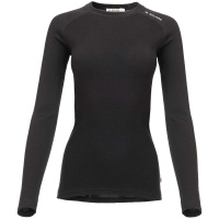 Aclima W Warmwool Crew Neck Jet Black