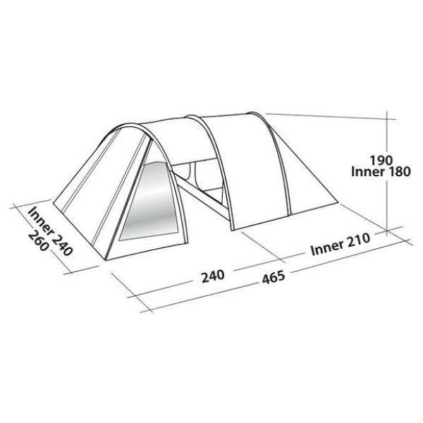 Easy Camp Galaxy 400 Rustic Green - Image 10