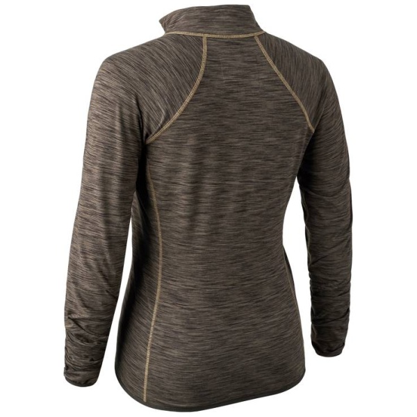 Lady Insulated Fleece - Brown Melange - Image 2